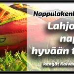 Lahjoita vanhat nappiksesi hyvään tarkoitukseen FC Haka ja FC Haka juniorit järjestävät huomenna to 1.10. nappulakenkäkeräyksen Tehtaan kentällä.