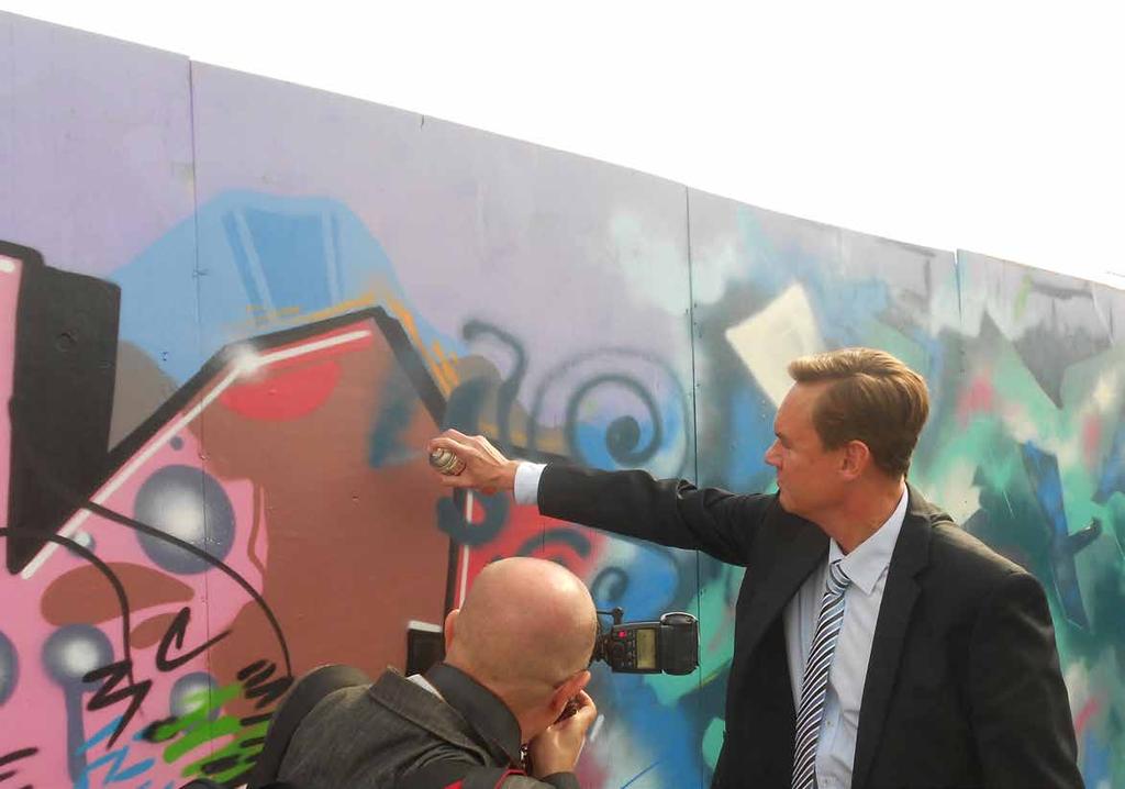 Graffiti- ja katutaidetoiminta Myyrmäelle on tunnusomaista vahva graffiti- ja katutaideperinne, jonka vaalimista MYYRMÄKI-liike jatkaa.