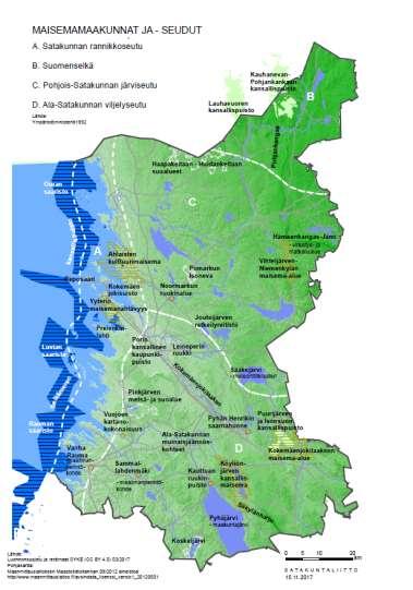 Pintavesien tila haasteena Satakunnassa Satakunnassa on terveellinen ja viihtyisä elin- ja toimintaympäristö, yleisesti ottaen hyvä ilmanlaatu, riittävästi käyttökelpoista raakavettä sekä