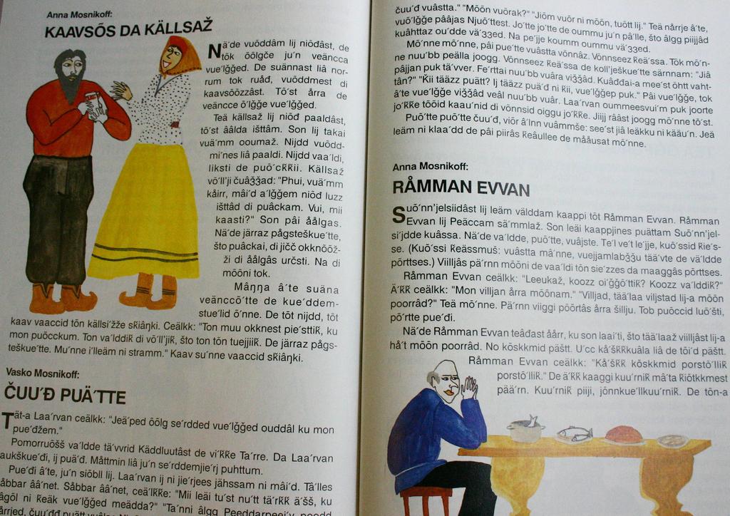 118 Jouni Moshniko Satu Moshniko Maaddârääʹjji mainnâz -ǩeʹrjj leäi vuõssmõs, kåå tt
