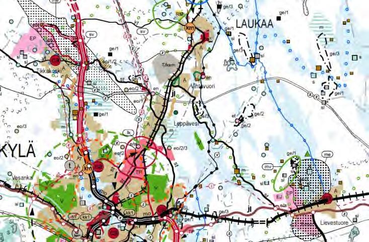 1. Nykytilanne ja lähtökohdat 1.1. Aiemmat suunnitelmat Kohteen tie- ja rataverkkoa on aiemmin tarkasteltu seuraavissa suunnitelmissa: - Seututien 637 liittymäjärjestelyt Vihtavuoren kohdalla,