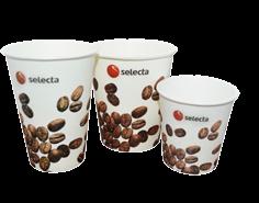 Hot Cup kartonkipikari 250 ml, 20x80 kpl 1600 kpl 5105 Kansi Selecta Hot Cup 250 ml kartonkipikareihin 100 kpl 5063