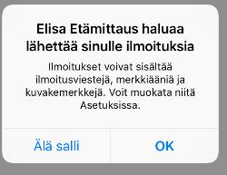 (Kuva 10) Voit nyt avata Elisa Etämittaus -sovelluksen tai poistua painamalla Kotivalikko-painiketta. Kuva 11 Kuva 10 5.