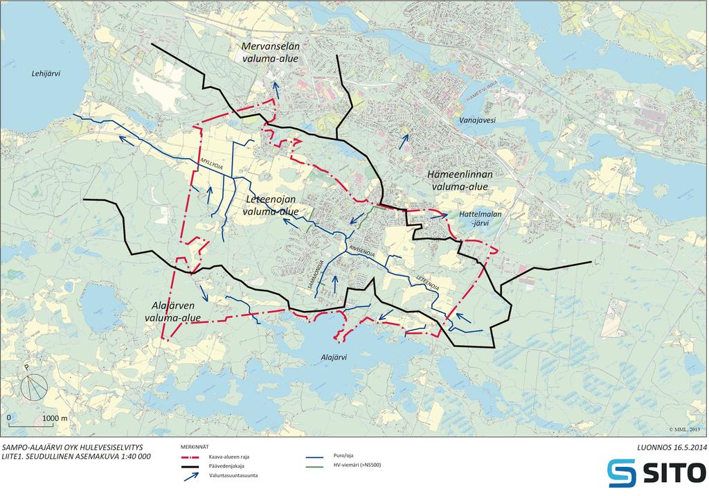 Näiden tavoitteiden tarkempi kuvaus ja soveltamisen periaatteet on esitetty Hämeenlinnan kaupungin hulevesistrategiassa.