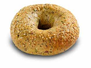 Low carb Bagel 75g Vesi, VEHNÄJAUHO, VEHNÄGLUTEIINI, SOIJAJAUHO, SOIJAROUHE, SEESAMINSIEMEN, RUISHIUTALE, auringonkukansiemen, KAURAHIUTALEITA, keltainen pellavansiemen, SPELTTIJAUHO, omenakuitu,