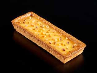 Sitruunacrispy-tartalet 69g, 13*4cm Poista jäinen tuote pakkauksesta ja anna sulaa jääkaapissa 2h tai 1h huoneenlämmössä VEHNÄjauho, VOI, sokeri, glukoosisiirappi, KANANMUNA, valkosuklaa (sokeri,