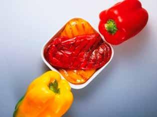 Grillattu paprika 1850g, säilykepussi Paprikat (80% ), auringonkukkaöljy, suola, valkosipuli, happamuudensäätöaine: E270 Mc Tuotenro 1524 Ean me 8001598115390 Ean yks