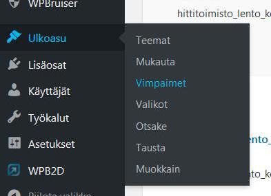 Verkkokaupan päivitysohje Jaana Mäkisalo 12 Sivupalkissa olevat esim.