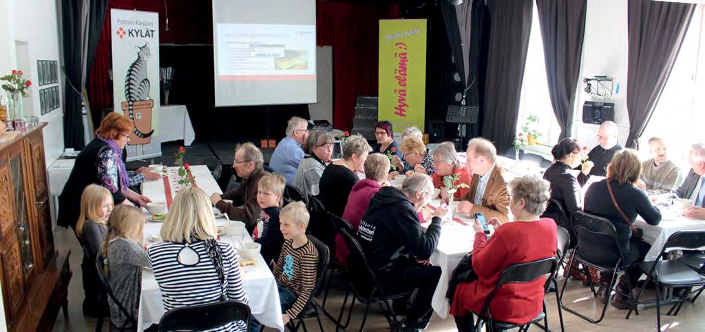 Asukaspohjainen kylätoiminta on luon- Sijainnista, elinkeinotoiminnasta ja toimintahistoriasta saavutettavuus tuovat omat haasteensa toimintaan.