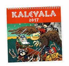 KALEVALA-SEINÄKALENTERI 2017 Marko Raassinan piirtämä hersyvän hauska