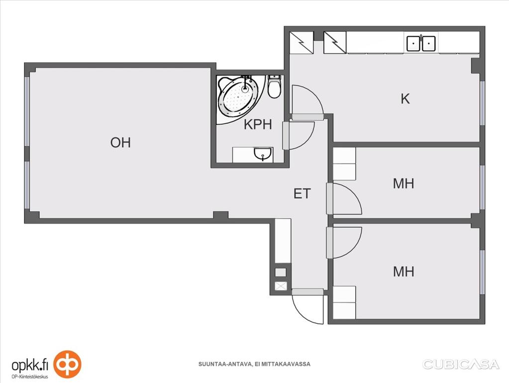 Muut tiedot taloyhtiön kunnosta: Tontin pinta-ala: 4 075 m² Tontin omistus: Oma Asuin- ja liikehuoneistot yht.