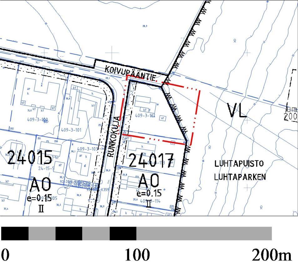 Osallistumis- ja arviointisuunnitelma nro 002300, 16.6.2016 sivu 3 db. Asuntoa kohti saa rakentaa taloustilaa suurimman sallitun kerrosalan lisäksi enintään 60 neliömetriä.