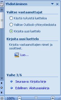 Tämän jälkeen jatketaan eteenpäin klikkaamalla ruudun alalaidassa näkyvää linkkiä Seuraava: Aloitusasiakirja.