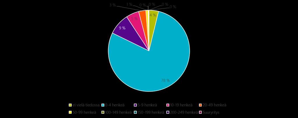 Kuva 16: Yritysten koko