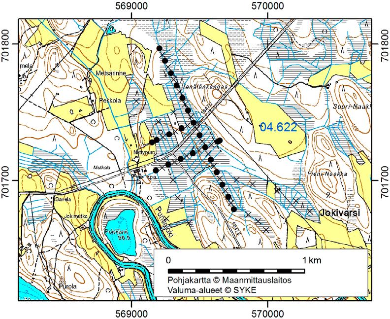 Nilsiässä (Kuopiossa) tutkitut suot ja niiden turvevarat. Osa 2. 51. Niittypuro Niittypuro (x = 7017,3, y = 5692,0) sijaitsee 17 km linnuntietä Nilsiän keskustasta koilliseen.