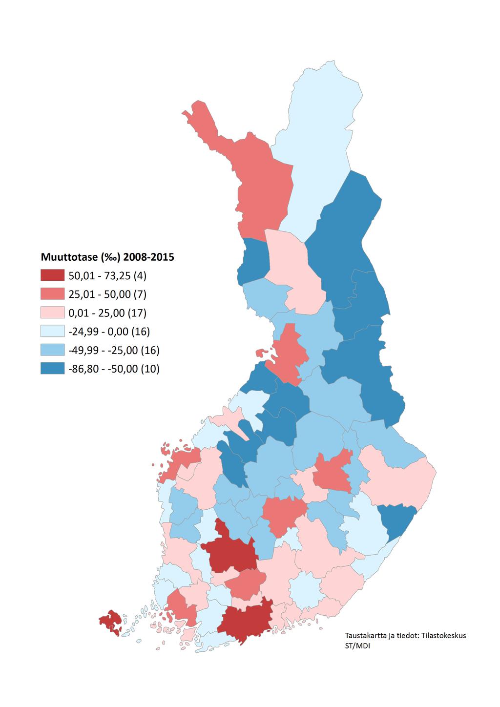 Muu?otase 08-15 Muu?otase: 2015 ne?omuu?o / 2015 väkiluku. Vuoden 2015 Redot ovat ennakkoretoja. Muu?otase: 2008-2015 ne?