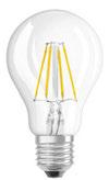 filamenttilamput Perinteisen hehkulampun ulkonäköä jäljittelevä LED-lamppu Kaikki tärkeimmät mallit nyt saatavana himmennettävänä versiona Suuremmat tehot ja enemmän valoa Uusia kupumalleja, kuten