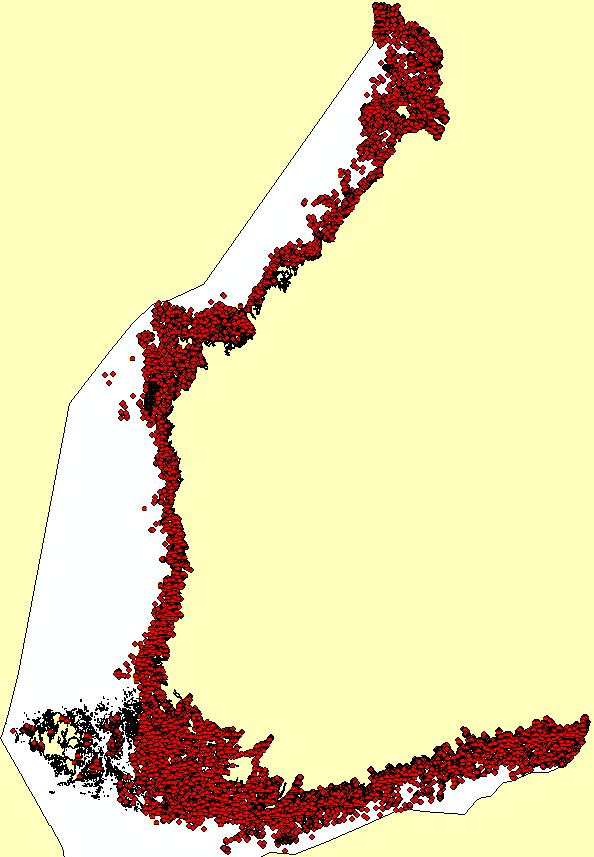 Kuva 1. VELMUn ensimmäisen vaiheen loppuun mennessä tehdyt biologiset kartoitukset (vasen kartta) ja geologiset kartoitukset (oikea kartta). 1.3 Organisaatio Raportointijaksolla VELMUn ohjausryhmä koostui kahdeksan eri ministeriön edustajista sekä Merivoimien esikunnan ja ympäristöministeriön rakennetun ympäristön osaston edustajista.