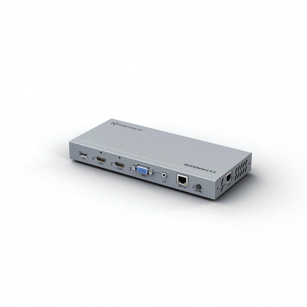 0 power HDMI LAN/network VGA audio Show Me QS3.