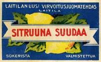 LAITILA VIRVOITUSJUOMAPERINTEEN EL DORADO sakariinista jäi suuhun huono jälkimaku, etiketissä oli selvästi ilmoitettava, jos valmistuksessa oli sokerin sijasta käytetty makeutusaineita.