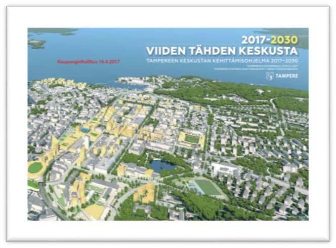 Keskustan kehitystä edistetään kaavoittamalla keskustaan täydennysrakentamista, uutta maanalaista pysäköintiä, laatimalla korttelisuunnitelmia sekä