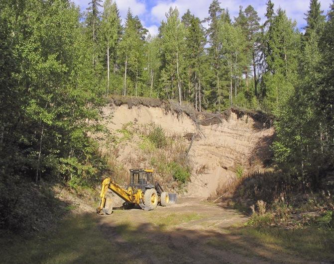 Ottotilanne 1984 Alueella oli kolme pientä kuoppaa 1201, 1203, 1206. 2003 Alueella oli neljä kuoppaa sekä alueen välittömässä läheisyydessä pohjoispuolella kaksi kuoppaa.