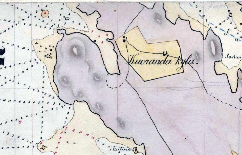 Kuvan lähde: Digitaaliarkisto: Maanmittaushallitus, Maanmittaushallituksen historiallinen karttaarkisto (kokoelma), Pitäjänkartasto, Teisko (2124 11