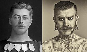 Haapalan kuvia nähdään rinnakkain muotovalokuvan mestarin 155 vuotta täyttävän Victor Barsokevitschin (1863 1933) kuvien kanssa.