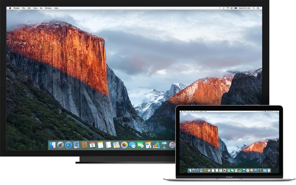 Ulkoisen näytön käyttäminen MacBookin USB-C-portti tukee videoulostuloa. Voit käyttää ulkoista näyttöä, projektoria tai HDTV:tä MacBookin kanssa. Yhdistä VGA-näyttö tai -projektori.