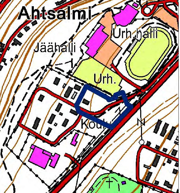 SUUNNITTELUN LÄHTÖKOHDAT Alueella on vähän katuja ja korttelit ovat isoja kokonaisuuksia. Kaava-alueen tontti 3 on osa isompaa korttelia.
