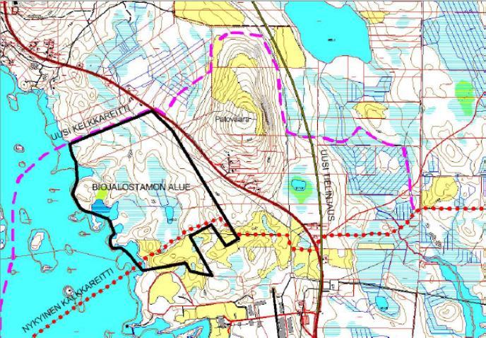 Vaikutukset elinympäristöön ja virkistykseen Hankealue ja uusi tielinjaus Perävaaran ja Patovaaran kohdalla virkistykseen käytettäviä lähialueita säilyy edelleen, mm.