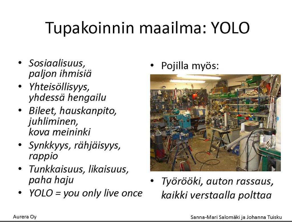 Käyttäytymisen ymmärtäminen Käyttäytyminen vaihtelee eri tilanteissa Ihminen ei ole rationaalinen Mitä siis tarvitaan, jotta voidaan vaikuttaa käyttäytymiseen?