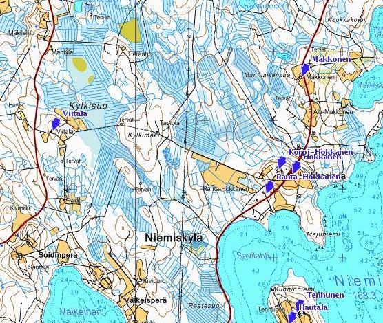 4.3 KORPI-HOKKALA ELI KORPI-HOKKANEN Korpi-Hokkalan talo liittyy Moksun sukuun, kun Heikki Heikinpoika Hämeenniemestä s. 1853 ja Eveliina Heikintytär Hokkanen s. 1863 isäntäpari.