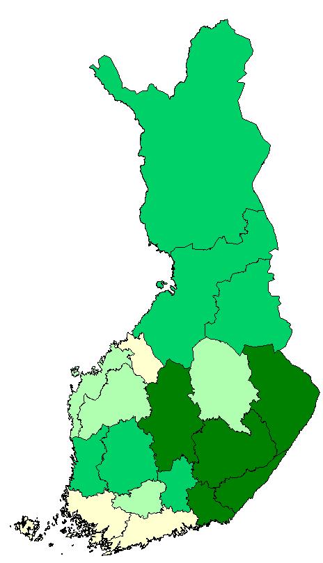 METSÄTEOLLISUUS ON OLEELLINEN OSA MAAKUNTIEN ELINVOIMAISUUTTA Metsäteollisuuden osuus