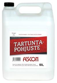 Tartuntapohjuste 11 / 45 TARTUNTAPOHJUSTE Päivitetty 16.10.2017 Tulostettu 22.12.2017 Tuotekuvaus Fescon Tartuntapohjuste on vesiohenteinen, synteettinen kumilateksi. Sertifikaatti nro VTT-C-870-06.