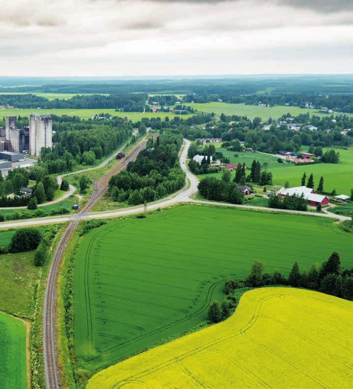 KOSKENKORVAN AGROBIOPUISTO Koskenkorvalla sijaitsee useiden erittäin menestyvien perheyritysten lisäksi kunnan suurin teollinen työnantaja Altian Koskenkorvan tehdas.