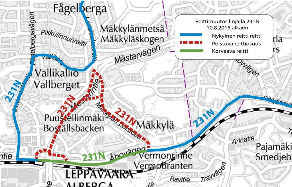 23 mahdollistaa selkeän, matkustajia hyvin palvelevan vakiominuuttiaikataulun luomisen linjoille 247/248 ja 270.