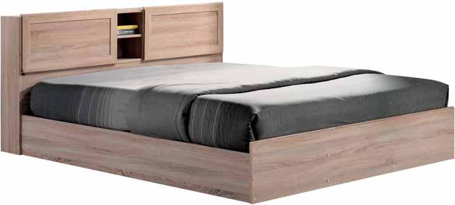 mattress size 140 x 200 cm Osaka 18 -sänky Osaka 18 bed 212 x 87 x 85 cm patjakoko