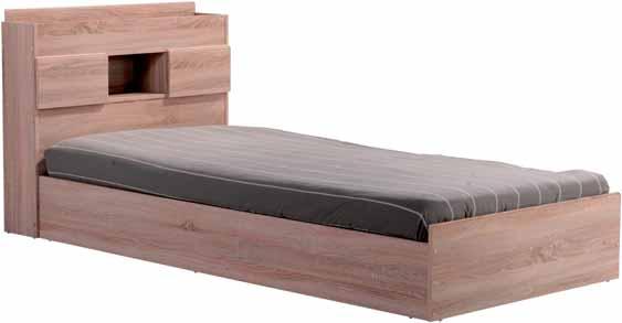 mattress size 160x200 cm Toimitus osina Not assembled väri vaalea antiikkitammi