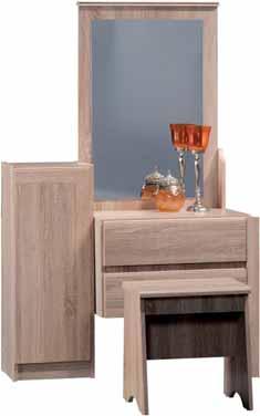 85 mirror desk 91 x 42 x 144 cm kampauspöytä+peili+
