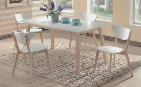 tuolia Renata O dining set, oval table + 4 chairs pöytä table 140 x 90 x 75 cm Renata P