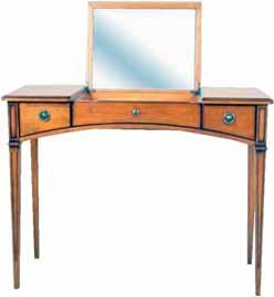 13 ottoman* 40 x 29 x 46 cm atalonia 09 -pukeutumispöytä* atalonia 09 dressing table* 100 x 45 x 77cm