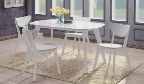 17 Renata-ruokailuryhmät Renata dining sets Renata S -ruokailuryhmä, pöytä + 4 tuolia Renata S
