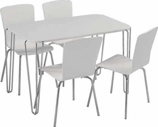 26 Plazio-ruokapöytä ja Plaza New - tai undy New -tuolit Plazio dining table and Plaza New or undy New chairs Plazio 120 -ruokapöytä Plazio 120 dining table 120