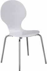 New -tuoli Plaza New chair 56 x 45 x 85 cm materiaalit metalli, puu materials metal, wood värit valkoinen, musta colors white, black undy New-tuoli undy New