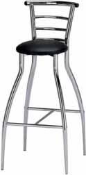 valkoinen/kromi colors black/chrome, red/chrome, white/chrome materiaali metallia ja keinonahkaa material metal and imitation