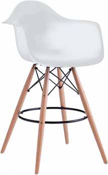 43 aracas- ja orrado-bartuolit aracas and orrado bar stools orrado-bartuoli orrado bar stool 56 x 57 x 69/106 cm värit valkoinen, musta,