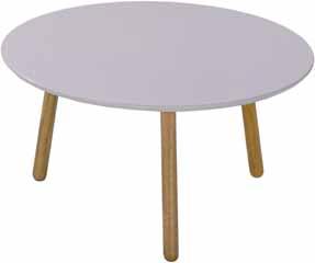51 Teo-sohvapöydät Teo coffee tables Teo 1 -sohvapöytä Teo 1 coffee table ø 80 x 36 cm Teo 2 -sohvapöytä