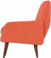 materials wooden frame foam, fabric upholstery 95% polyester