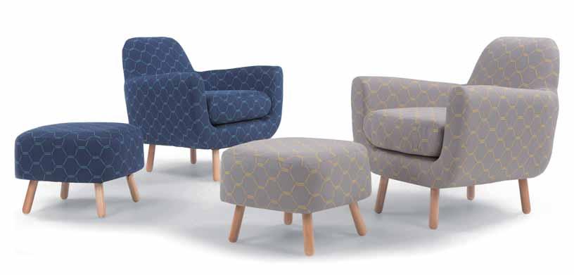 55 reda-nojatuoli ja -rahi reda armchair and stool reda-nojatuoli reda armchair 80 x 80 x 45/81 cm reda-rahi reda stool